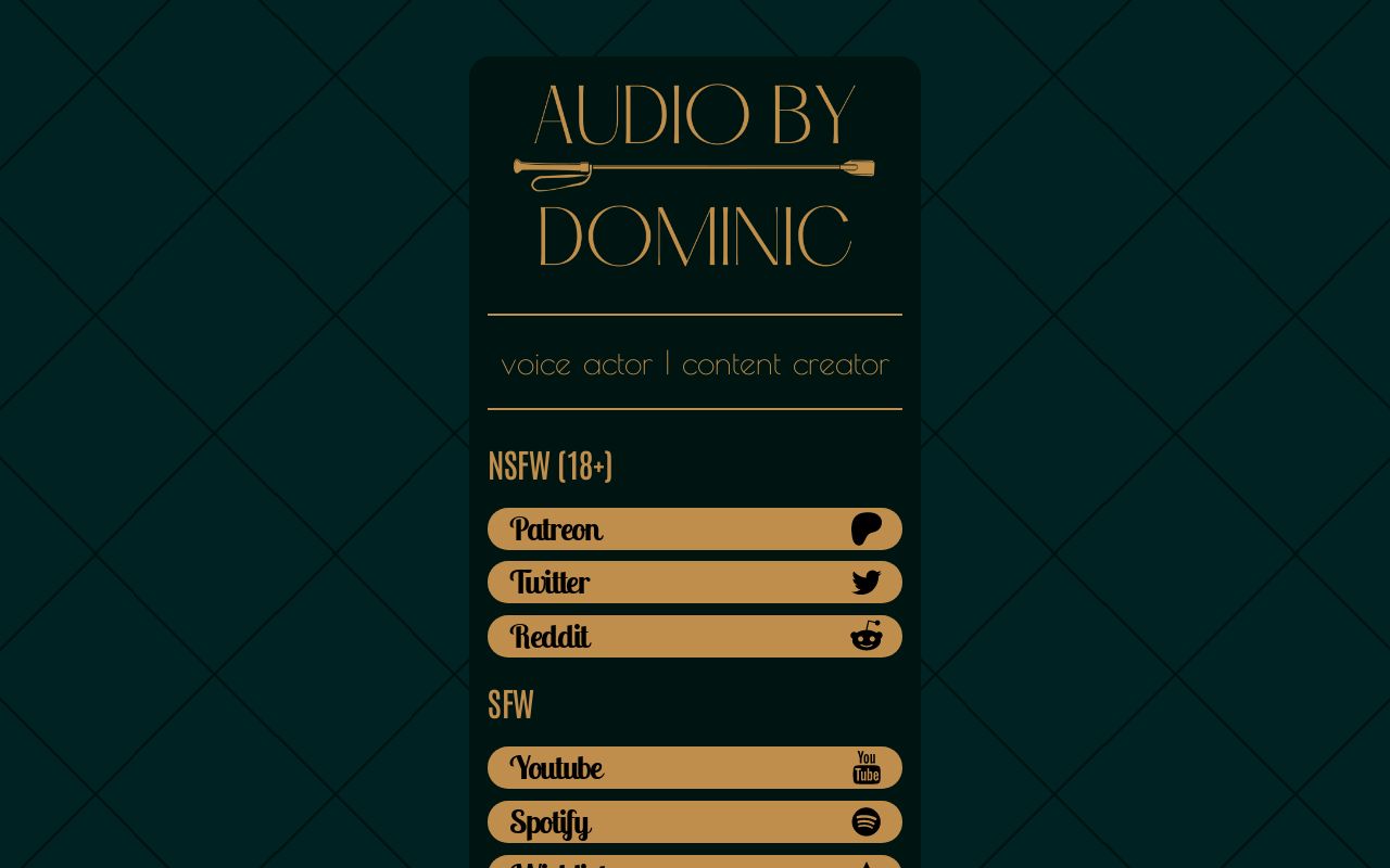 Audio By Dominic Links